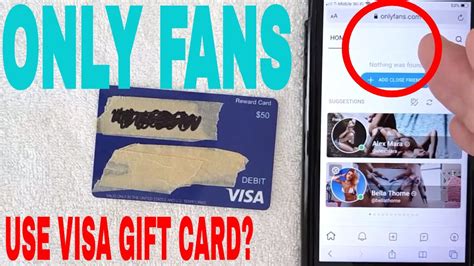 can you use visa gift cards on only fans|How to Add Visa Gift Card to OnlyFans (2025)